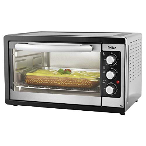 Forno Elétrico, 46L, Preto/ Prata, 220v, Philco