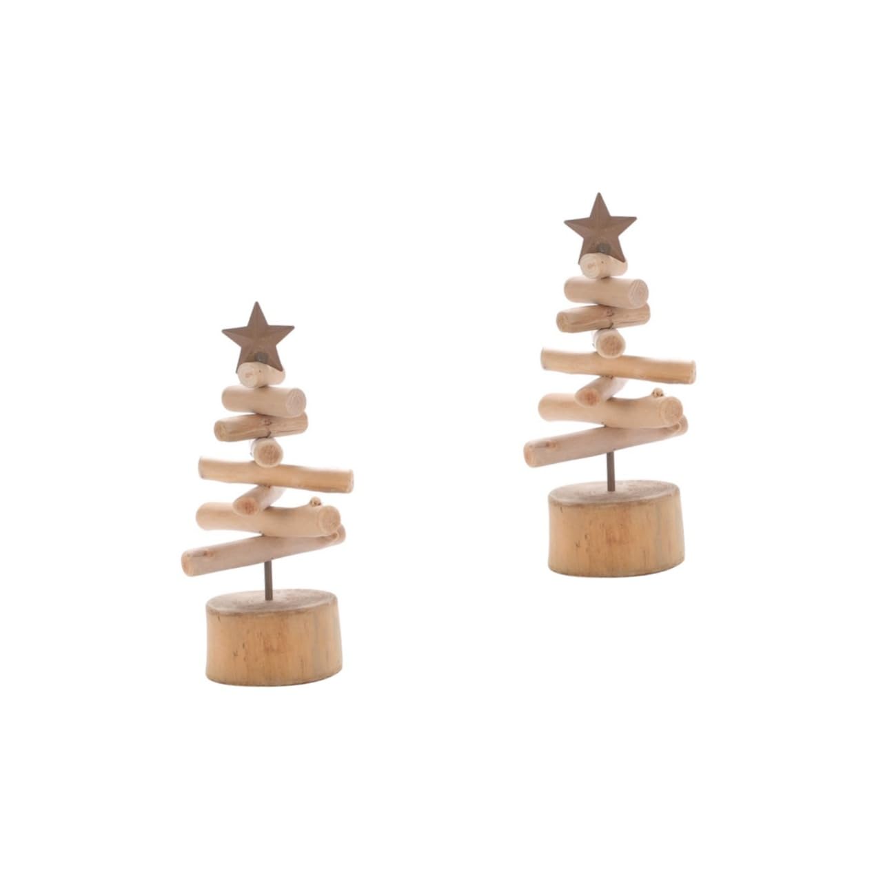 Adornos de madera de Navidad Abaodam para decorar tu sala de estar y oficina