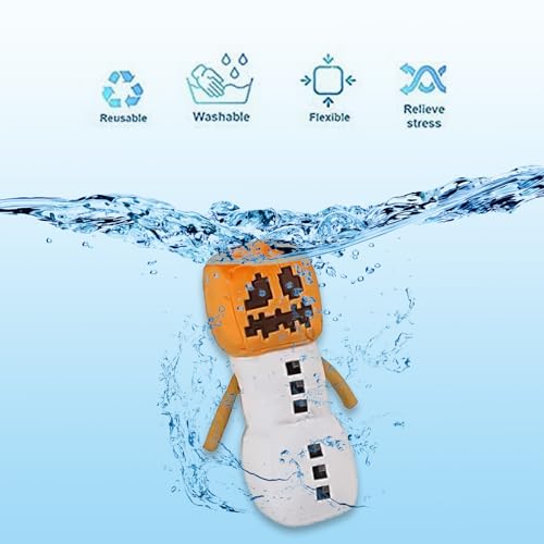 Xslwan 8Pack Creeper Plush Toy Game Plush Snow Golem Plush, Enderman Plush, Baby Wolf, Baby Pig, Spider, Bat, Skeleton Shooter, Squid Stuffed Animals Toys,Great Gift thumb #3