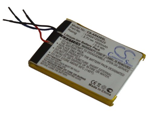 BATERÍA Po-Li ( polímero de litio ) 1600mAh 3.7V compatible con ARCHOS 43 Internet Tablet, A43IT,...