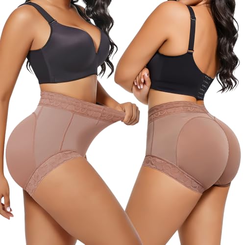 El Mejor Listado de Calzones de Mujer de Moda los mejores 5. 50 BSMKD Calzon Levanta Gluteos Mujer, Mujer Panty Short Faja Mujer, Ropa Interior Control de Abdomen, Transpirable, Abdominales, Levantamiento de Glúteos, Modelado de la Cintura