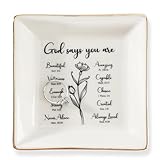 HOME SMILE Christian Gifts for Women Christmas Birthday,Inspirational Gifts for Friends, Religious Spiritual Gifts for Mom Girl Female Coworker Sister Christian