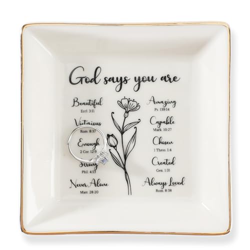 HOME SMILE Christian Gifts for Women Christmas Birthday,Inspirational Gifts for