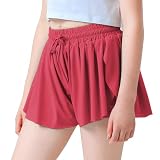 Girls Flowy Shorts Butterfly Shorts Girls Athletic Shorts for Kids Toddler Tennis Skirts Shorts Cute