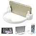 HOT 2016 New Arrival Mobile Phone Holder Thumbs Modeling Phone Stand Bracket Holder Mount for iphone 6 5S Samsung Cell Tablets (White)