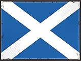 DekoDrom® Blechschild 20x30 cm Schottland Regierung Vereinigten Königreich Großbritanien Länder Flagge National Fahne Wand Deko Bar Kneipe Cafe Sammler Geschenk