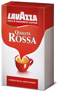 Lavazza Espresso Qualità Rossa Ground Beans Coffee Drink 250G