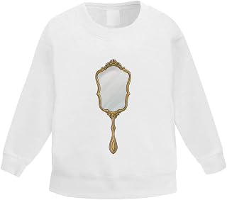 Azeeda 'Fancy Hand Mirror' Kid's Sweatshirt/Jumper (3-4 Years) (KW00110996)