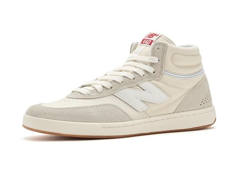 New Balance ���j�Z�b�N�X ��l�p 440 V2 Hi �X�P�[�g�{�[�h�V���[�Y, �V�[�\���g/�z���C�g�B, 10 Wide Women/8.5 Wide Men
