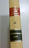 La Salle Law Library Volume 12 B00A2IE1JG Book Cover