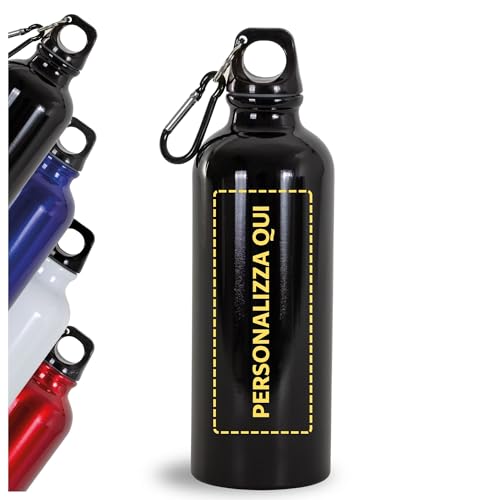 Borraccia Personalizzata con Nome, Immagine, Logo o Testo - Bottiglia