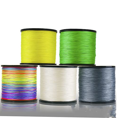 INOOMP Fio de pesca trançado, fio de pesca, fio de pesca, corda principal de cavalo forte, linha de