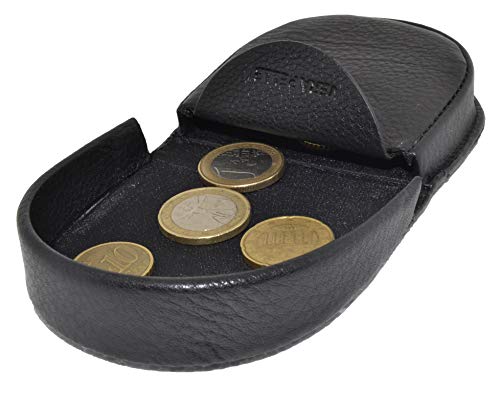 Monedero de cuero genuino COVERI una cartera elegante para hombre 6