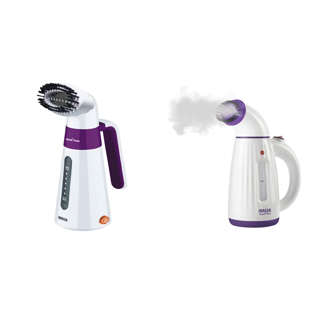 Inalsa Garment Steamer Handy Steam600W with Detachable Fabric Brush
