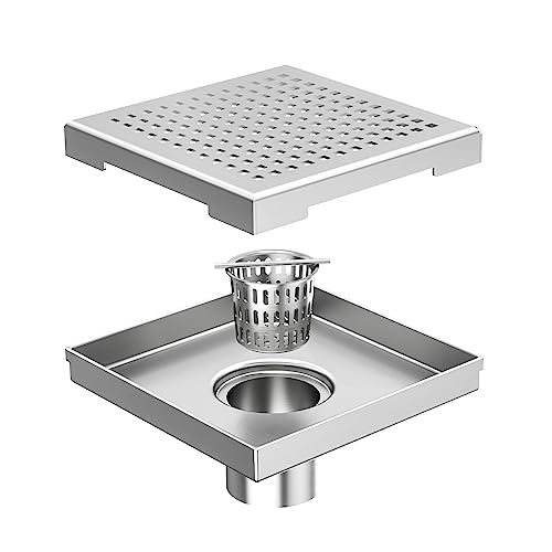 6 Types Of Shower Drain Covers Explained » My Interior Palace