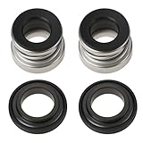 Be In Your Mind 2x Gleitringdichtung 12mm Welle Wasserpumpe Einzelspulenfeder Gummibalg