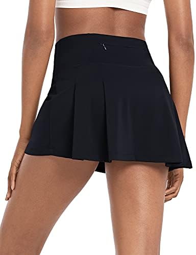 BALEAF Women’s 13″ High Waisted Tennis Skirts Pleated Cute Athletic Skorts with 4 Pockets for Golf Running Workout Sports