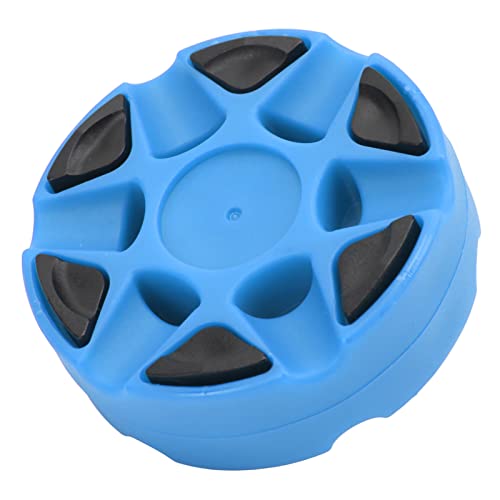 Bolas de hóquei ao ar livre, disco de hóquei plano brilhante de plástico resistente de forma única,