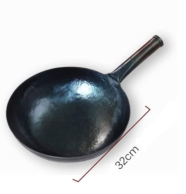 Wok de Hierro Forjado a Mano con Superficie Antiadherente miniatura 6