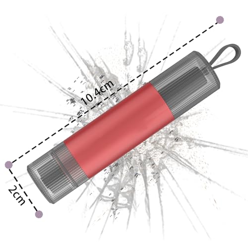 Herramienta de emergencia para auto, pack x2, rojo miniatura 2