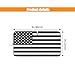 American Flag Car Windshield Sun Shade, Foldable Car Front Window Sunshade for Car SUV Truck, Auto Interior Sun Protection Cover, Blocks UV Rays & Keeps Your Vehicle Cool (USA B&W Flag, X-Large)