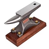 Amboss Werkzeug Aus Kohlenstoffstahl Mit Stabiler Basis Für Silberschmiedearbeiten Schmiedearbeiten Und Reparaturen. Professioneller Amboss Für Die Metallbearbeitung