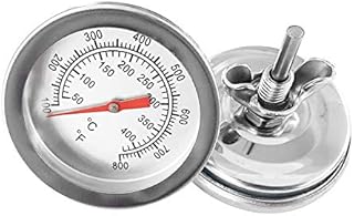 PINGHE 2 Cal Duzy Dial Termometr Piekarnik 100 °-800 °F Grill Ze Stali Nierdzewnej Powierzchni Do Kuchni Jedzenie Gotowanie Grill