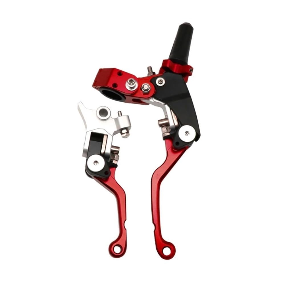 Wjrongyl Red Brake Clutch Lever Motorcycle Scootor Cnc-Brake Clutch Lever Handle Short Brake Clutch Lever For Tx Xcw Xcf Xcfw Excf Sxf