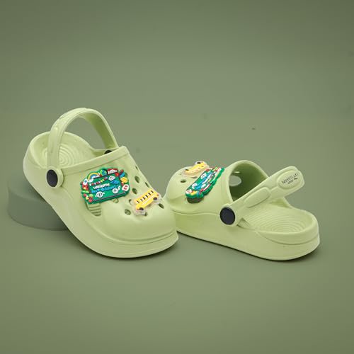 Image of ASIAN Kid's Casual Daily Used Walking Clogs with Ultra Soft Home Clogs Slipper for Boy's & Girl's Clogs-Junior