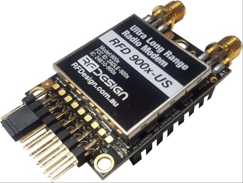 Modem telemetría RFD900x-US con encriptación y accesorios 7 piezas miniatura 3