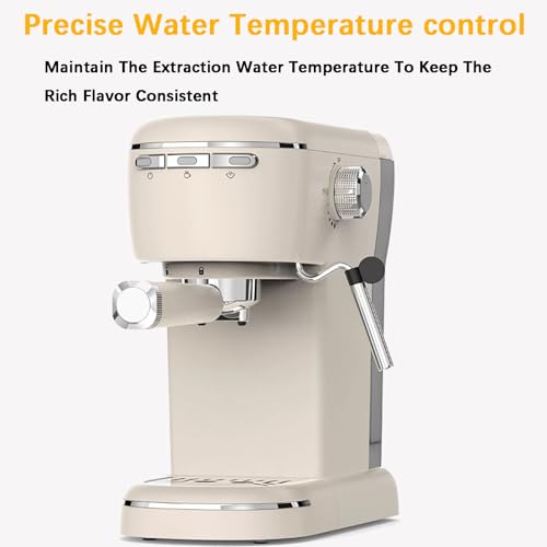 Cafetera portátil semi automática 1.08 L tanque miniatura 4