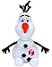 Disney Frozen - Olaf, Peluche con Sonido, 15 cm, Color Blanco (TY 41148TY)