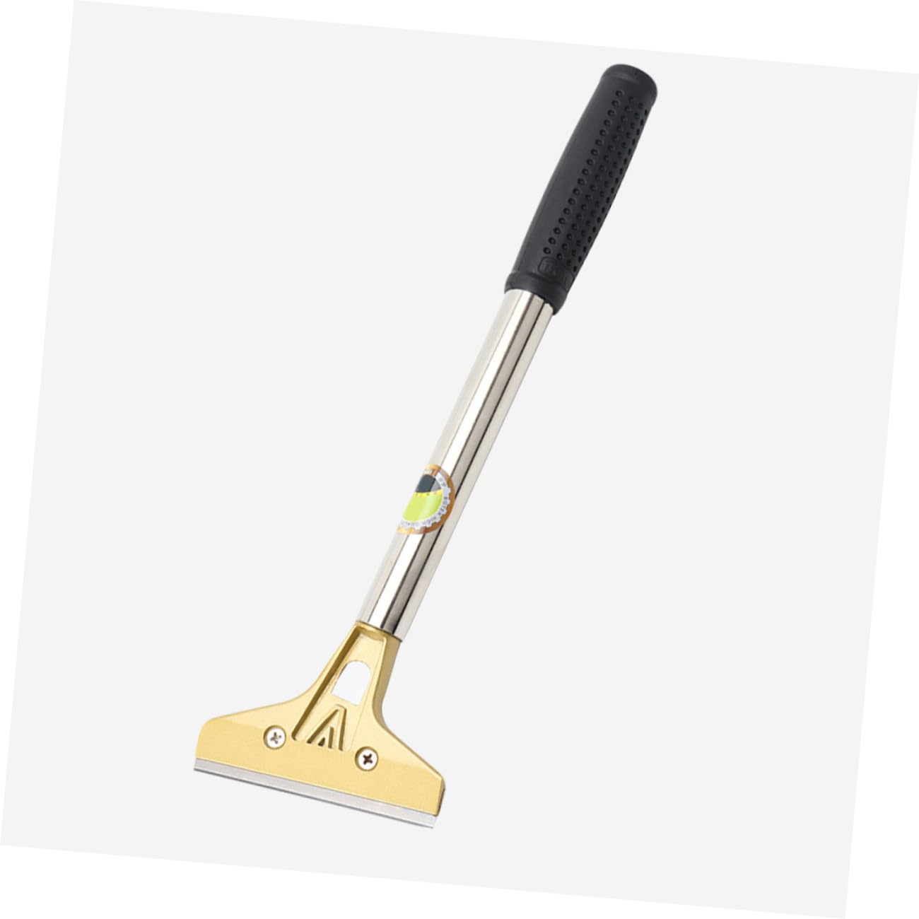 Raspador de Vidrio Ergonómico de Aleación de Aluminio y Acero para Limpieza y Eliminación de Adhesivos en Superficies Variadas