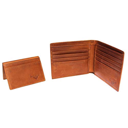 Baseball Wallet Genuine Leather Bifold Rfid Blocking, 2 In 1 #TOP6