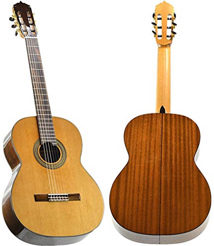 Antonio Giuliani Classical Mahogany Guitar Outfit (Cl-5) - Acoustic Guitar With Case And Accessories By Kennedy Violins #TOP1