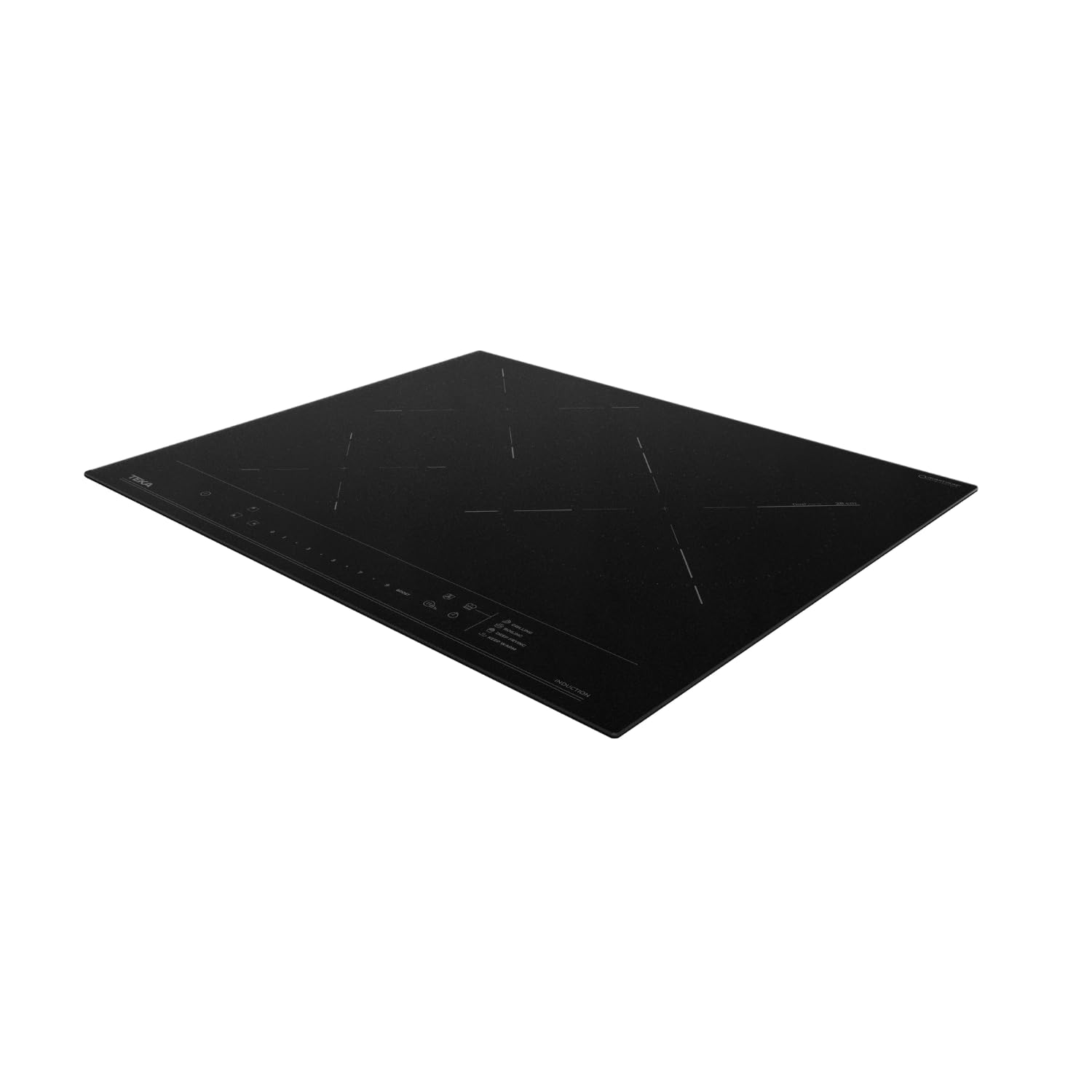 TEKA Placa Inducción, 3 Zonas, Función Grill y Ebullición Rápida, 60 cm