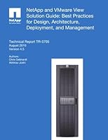 NetApp and VMware View Solution Guide 0578052261 Book Cover