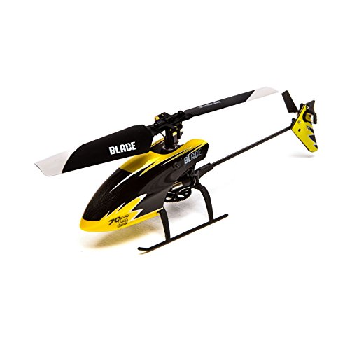 Blade 70 S RTF RC Micro Helicopter with Safe Technology | 2.4Ghz Transmitter | Battery | Charger (Yellow/Black)