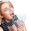Liudan Microphone Wireless USB Microphone Condenser Handheld Karaoke Microphone Metal Cordless Microphone with USB Receiver for Meeting Speech Handheld Microphone (Color : Black) #4