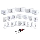 Disston QUICKCORE Top 20 Sizes Kit Bi-Metal Hole Saw with 3/4' to 6” & Arbor. 20 Most used sizes....