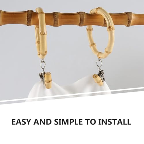Clips para cortina de baño listos para instalar y proteger tus ventanas de humedad 4