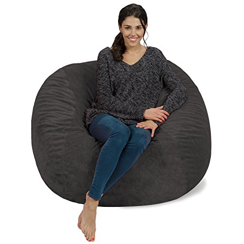 Chill Sack Bean Bag Chair: Giant 4' Memory Foam Furniture Bean Bag