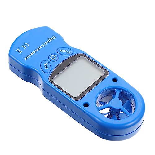 NAMOARLY Vane Anemometer Mini Wind Speed Meter Handheld Thermometer Hygrometer Air Velocity Measurement for Outdoor Use