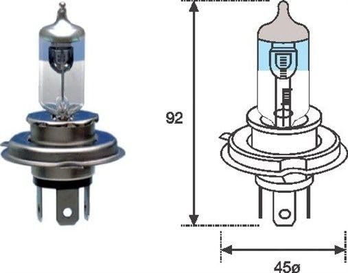 Projecteur de remplacement Magneti Marelli 710301017303 pour auto