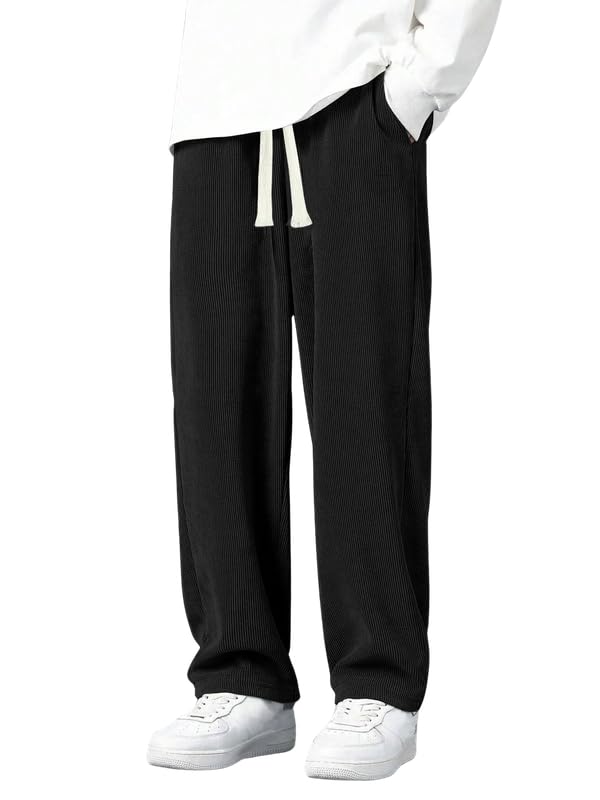 paralians Men’s Polyester Track Pants Straight Fit with Flexi Waistband, Stretchable Mid-Rise Joggers for Sports, Gym & Casual Wear Pants Men-picture-27
