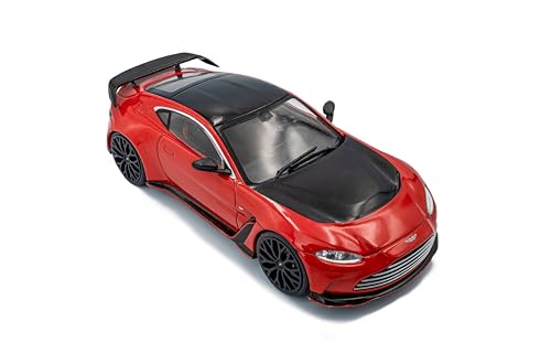 Modelo a escala 1:43 Aston Martin Vantage V12 Rojo 2023 miniatura 7