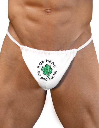 LOBBO Fun Mens Designs St Patricks Day G-String Underwear
