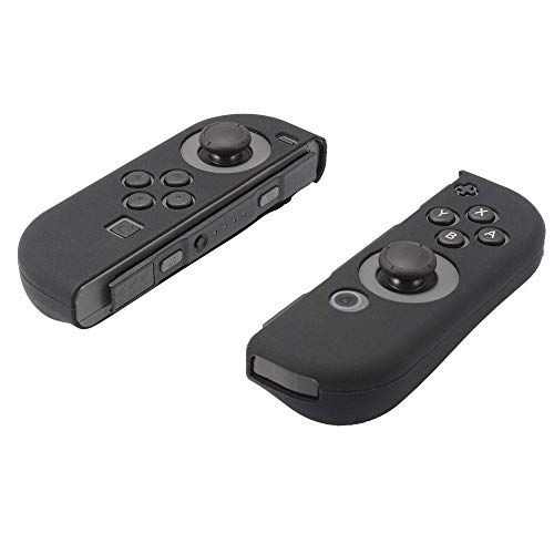 Case Silicone Nintendo Switch Proteção Para Controle Joy-con - Preto.