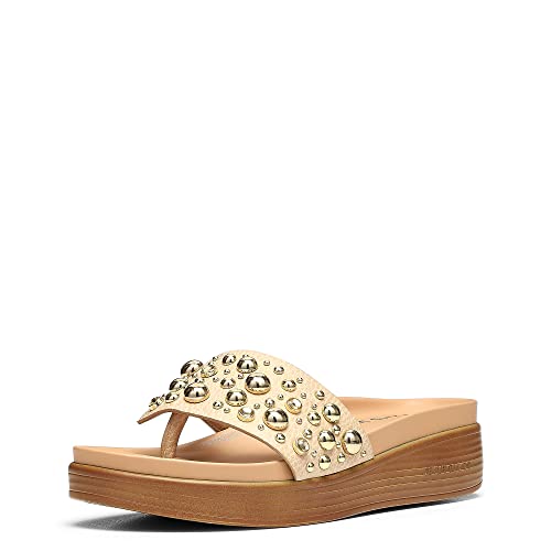 Image of Donald Pliner Women's Fifi Slide Sandals, Women's Summer Sandals, Women's Shoes, Comfortable Open-Toe Casual Flats