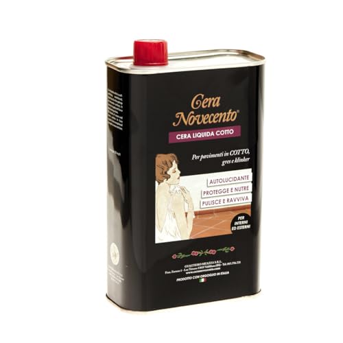 Cera Novecento K921 - Cera líquida cocida, color rojo, 1 litro